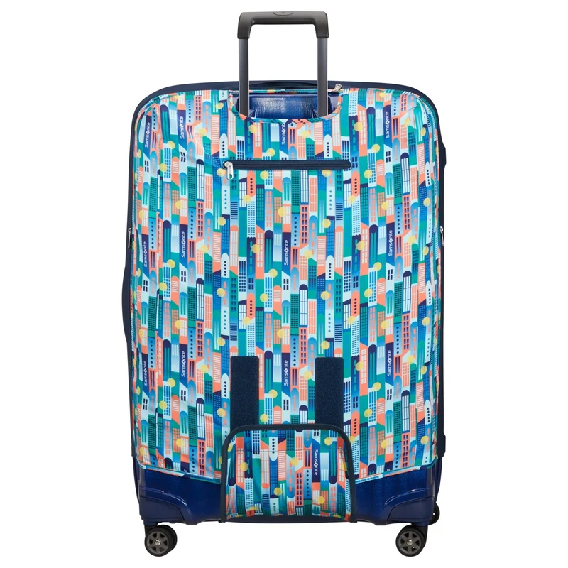 Samsonite Ta Revolution Foldable Funda protectora para maleta XL - Funda para lluvia (city print)