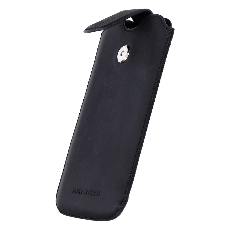 MiKE GALELi Luxury Case PAT in Schwarz passend für Apple iPhone 13 Pro Max