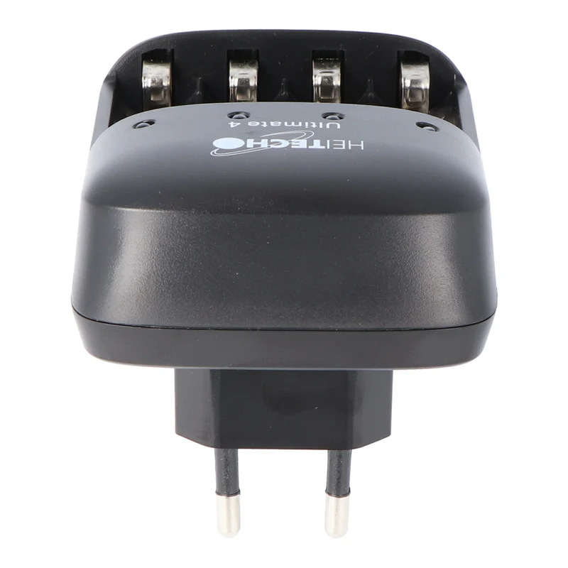 Heitech Stecker-schnell-Ladegerät Ultimate 4 mit Einzelschacht-Überwachung, Erhaltungsladung und Akku-Defekt-Erkennung