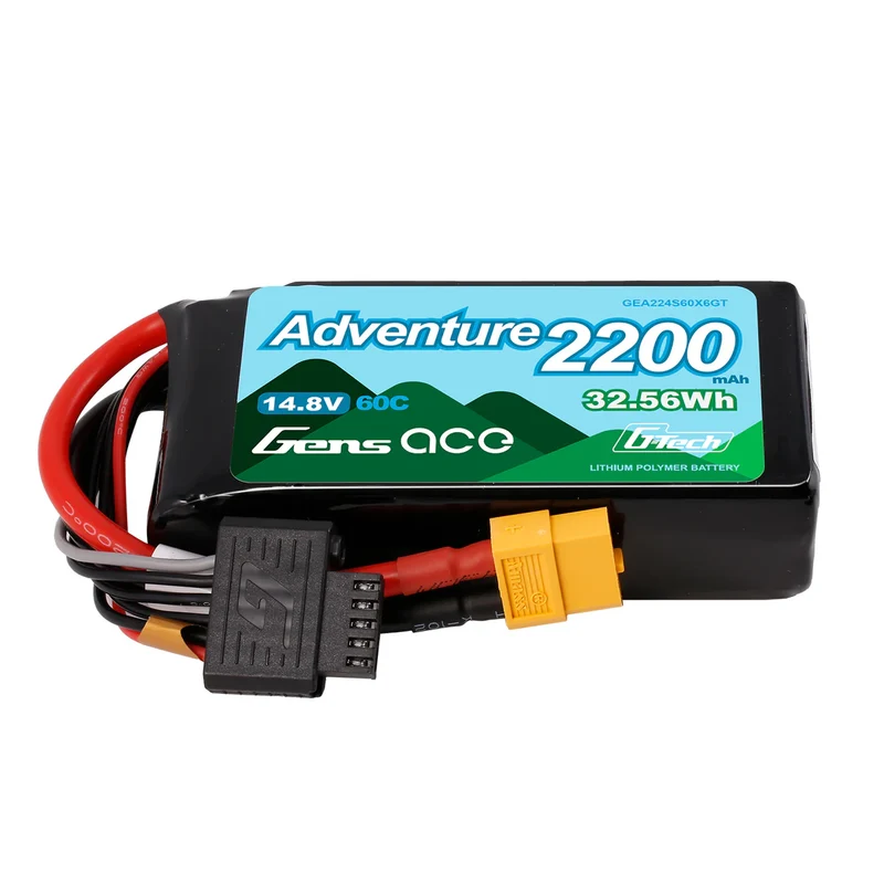 Gens Ace Adventure G-Tech 2200 mAh 4S1P 14,8 V 60 C RC-Auto-LiPo-Akku