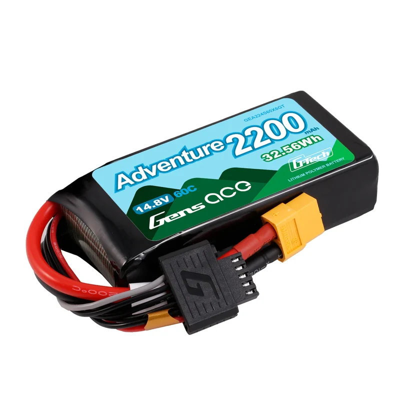 Gens Ace Adventure G-Tech 2200 mAh 4S1P 14,8 V 60 C RC-Auto-LiPo-Akku