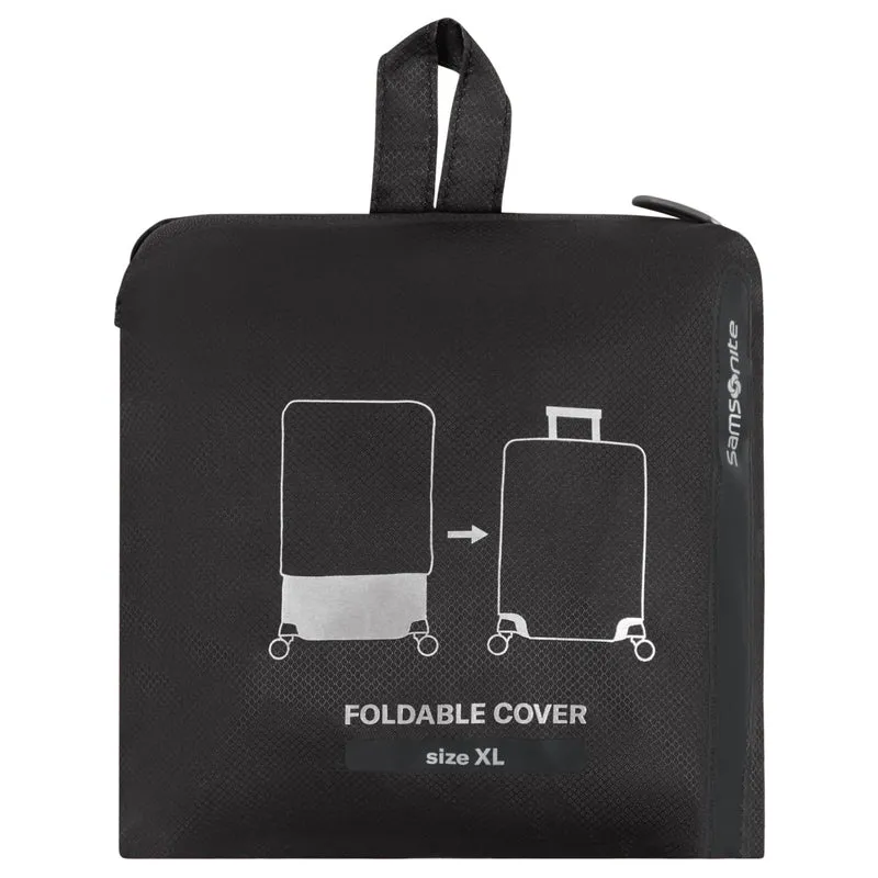 Samsonite Ta Revolution Foldable Funda Protectora para Maleta XL - Funda para lluvia (black)