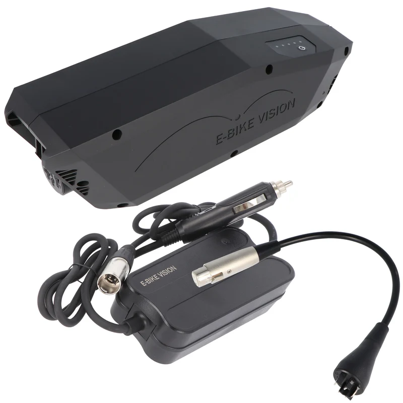 E-bike-vision 12V KFZ-Ladegerät SET für Bosch Active, Performance 36V Akku, Ladeschluss-Spannung 42V max. 2 A Ladestrom, nicht für Bosch Smart System geeignet