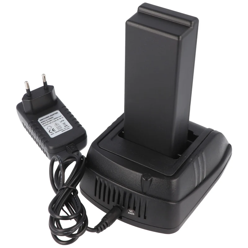 AccuCell Ladegerät für Palfinger Kranakku 590, 960 inklusive 230V Netzstecker