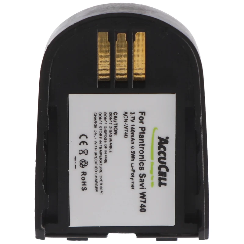 AccuCell Akku passend für Plantronics Savi, Savi 440, Savi 740, Savi W440, Savi W440-M, Savi W740, Savi W740-M, Savi W745, Savi WH500
