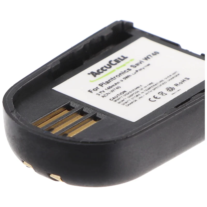 AccuCell Akku passend für Plantronics Savi, Savi 440, Savi 740, Savi W440, Savi W440-M, Savi W740, Savi W740-M, Savi W745, Savi WH500