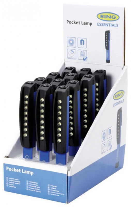 Ring Automotive Pocket Light mit 8 extrem hellen LEDs RIL50