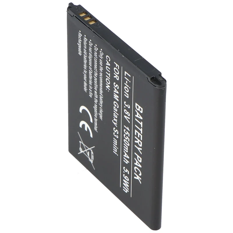 AccuCell Akku passend für Samsung Handy Galaxy S III Mini, Samsung GT-I8190