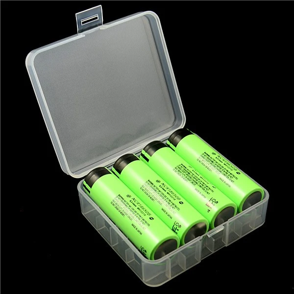 Keeppower Aufbewahrungsbox D1 für 4x 18650 oder 2x 26650 Li-Ion-Akku max. 65,5mm, nicht passend für geschützte 18650 Akkus