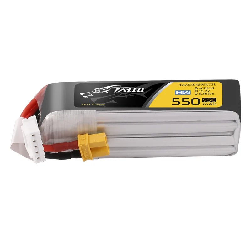 Tattu 4S 550mAh 95C 15,2V HV Lipo-Akku mit XT30-Stecker