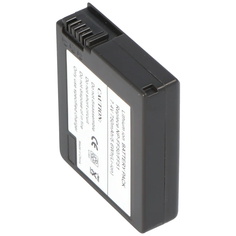 AccuCell Akku passend für Sony NP-FF50 Akku, Sony NP-FF51