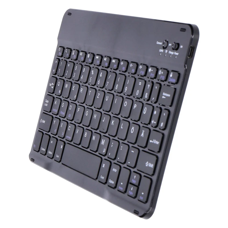 DEQSTER Keyboard iPad 10.2 abnehmbare Tastatur schwarz