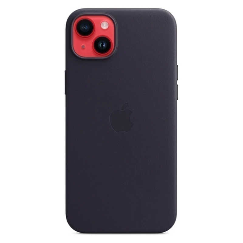 Apple Leder Case Dunkelblau MagSafe iPhone 14 Plus