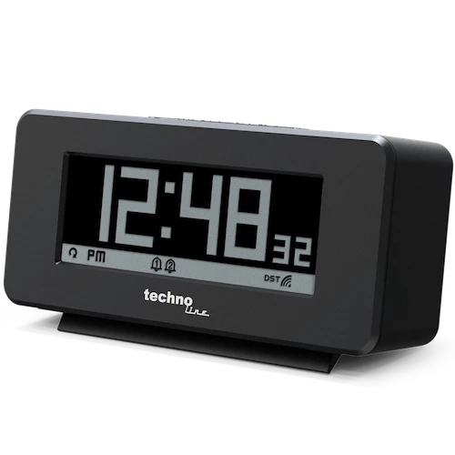 Technoline WT295 - Funkwecker mit automatischer Hintergrundbeleuchtung, Innentemperaturanzeige, Negativ- und Positiv-Display