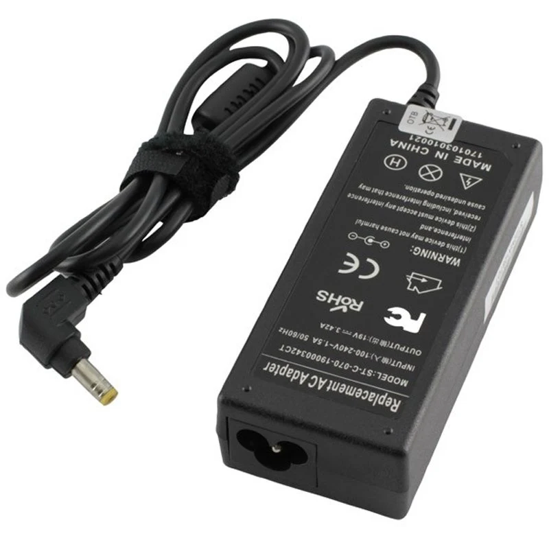 AccuCell Netzteil passend für Asus 19V 3,42A, 65W, 5,5 x 2,5mm