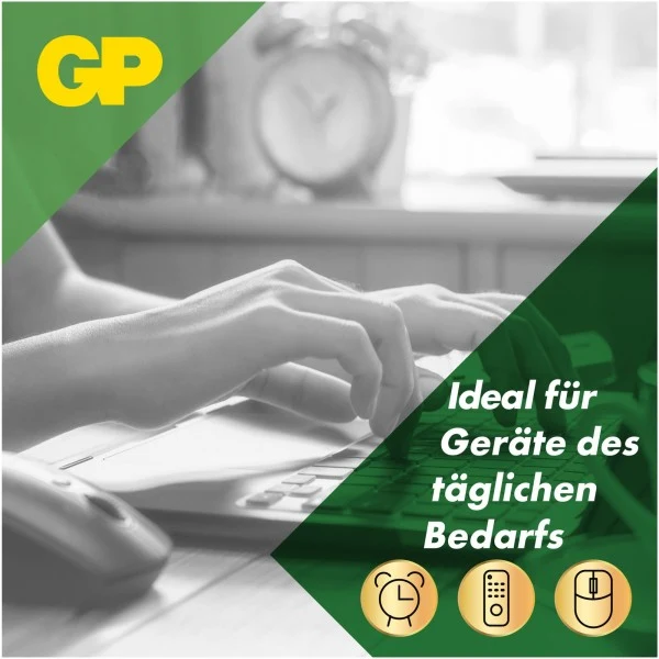 AAA Micro Batterie GP Alkaline Super 1,5V 40 Stück