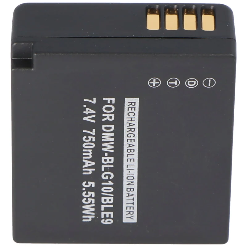 Panasonic DMW-BLG10 E Akku, kompatibler Qualitätsakku mit 770mAh, 5,7Wh