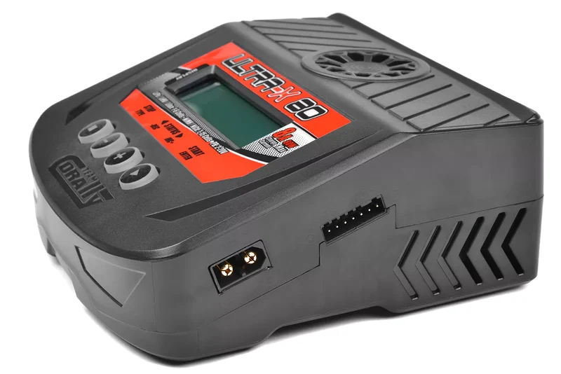 Team Corally Ultra-X 80 AC/DC Balance-Ladegerät 80W 1–6S Lixx 1–15 Nixx 2–20V
