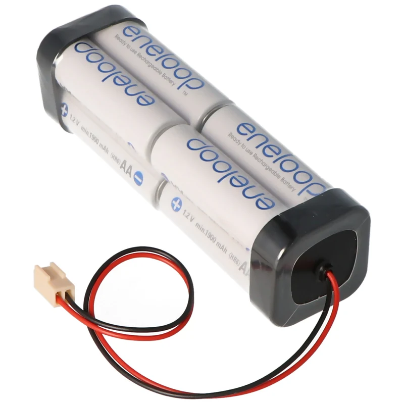 Sender Akku Panasonic eneloop Standard AA 8er Würfel 9,6/2000 Futaba