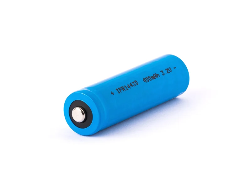 IFR 14430 - 400mAh 3,2V LiFePo4 Akku (Button Top) ungeschützt