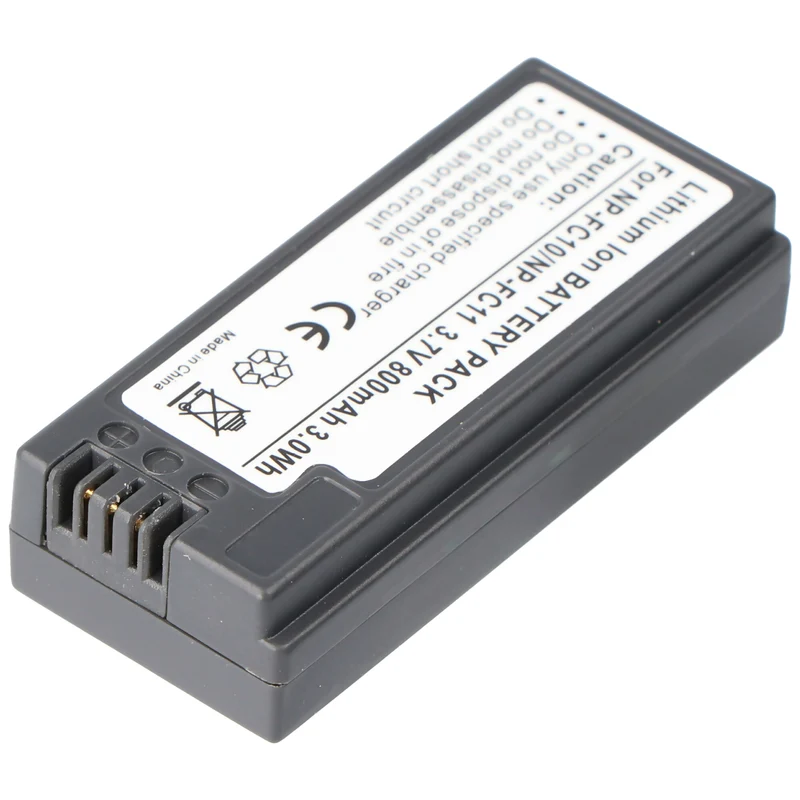 AccuCell Akku passend für Sony NP-FC10 Akku, Sony NP-FC11 Akku DSC-F77, DSC-P10, DSC-P12, CYBER-SHOT DSC-F77A