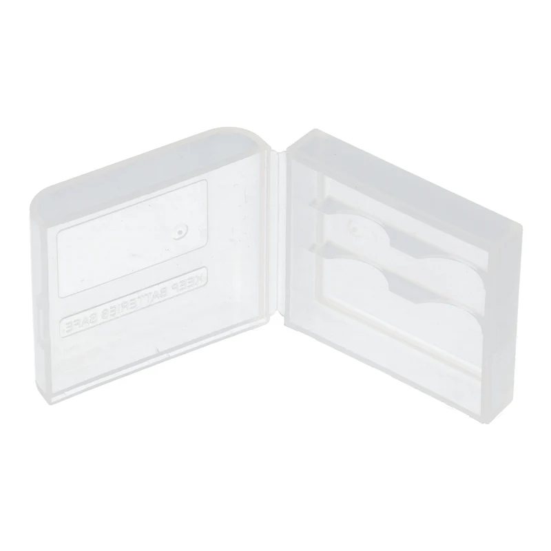 Soshine Plastikbox für 2x 16340/RCR123 transparent