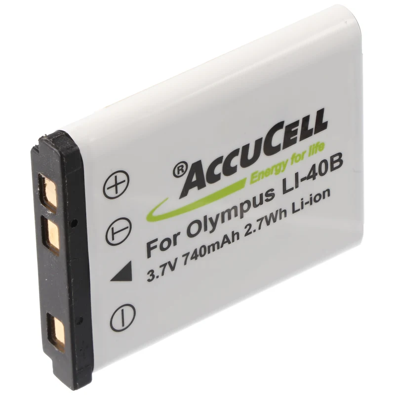 AccuCell Akku passend für Nikon CoolPix S200 Akku