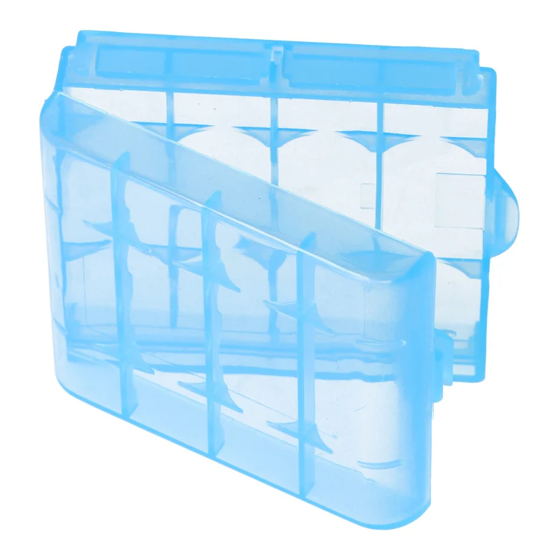 AccuCell Universal AccuCell AccuSafe, Akkubox Aufbewahrungsbox Blau für AA/AA