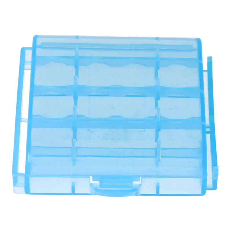 AccuCell Universal AccuCell AccuSafe, Akkubox Aufbewahrungsbox Blau für AA/AA