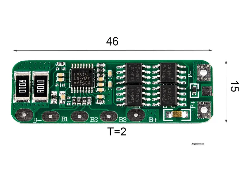 4S PCB/PCM - Keeppower WYY-EBD02-AB (Schutzelektronik)