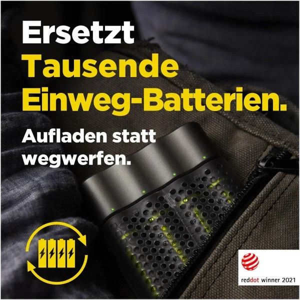 GP Batteries USB-Modell Ladegerät GP P461 Pro-Line 4 x ReCyko Pro AA 2000 mAh