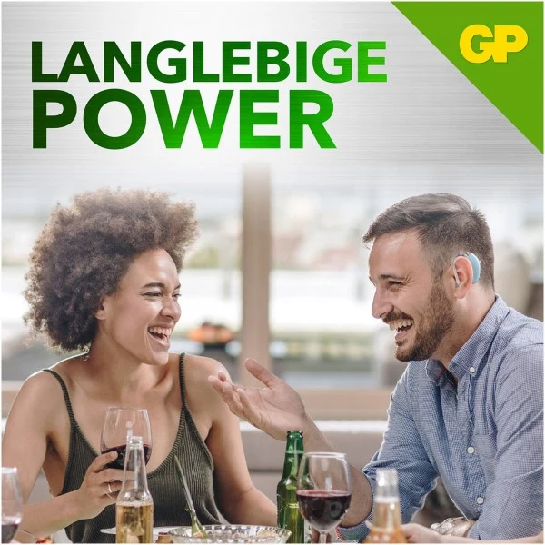 GP Batteries ZA13 GP Zink-Luft Hörgerätebatterie 1,4V 6 Stück