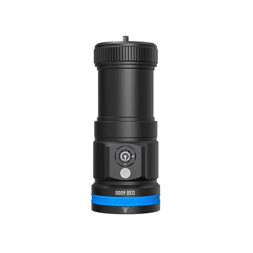 Xtar Tauchlampe D30-6000lm Set mit Ladegerät MC4S und 4x Li-Ion 18650-3500mAh Akkus