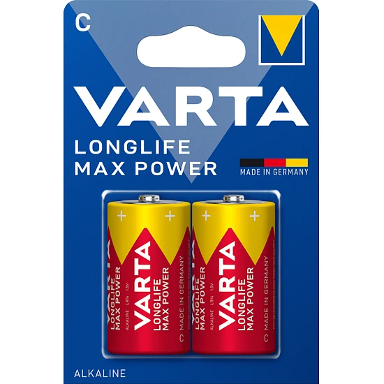Varta 04706 Longlife Max Power C Baby LR14 - 2er Blister