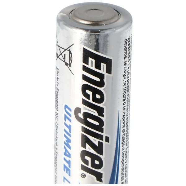 Energizer L91 Lithium Batterie AA 1,5 Volt, 3000mAh 2er Blister