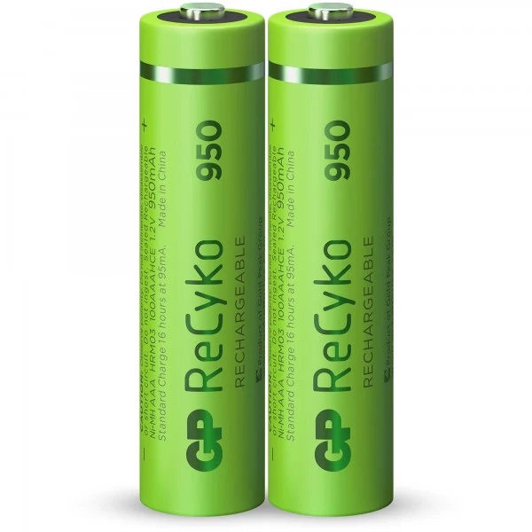 AAA Akku GP NiMH 950 mAh ReCyko 1,2V 2 Stück