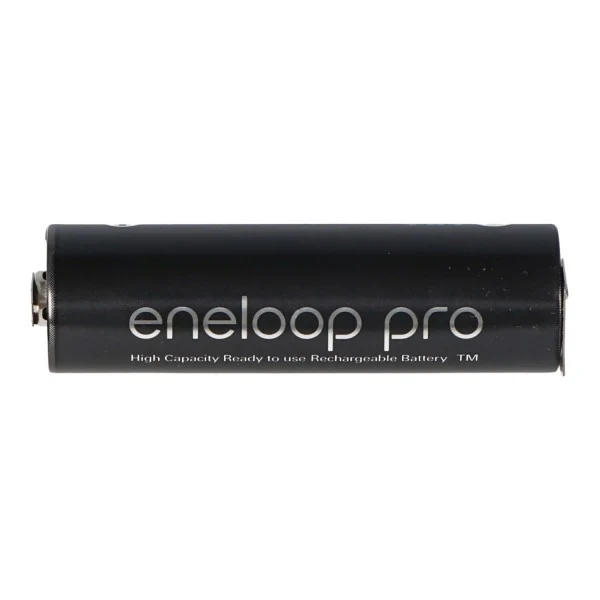 Panasonic Ready2use AA 2500mAh Akku Mignon NiMH mit Print Kontakt + 1er, - 2er Print