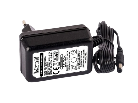Fuyuang 1S 3,6V - 3,7V (4,2V) Li-Ion-Ladegerät 2A + DC Stecker