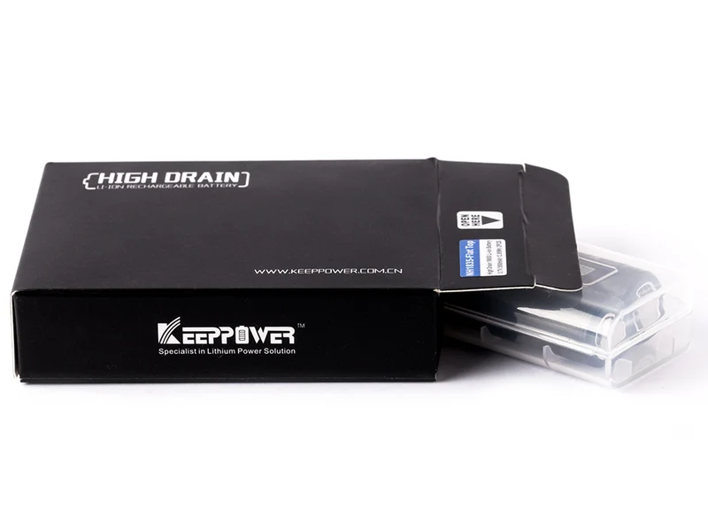 Keeppower 18500 - 1500mAh, 3,6V - 3,7V max. 22A Li-Ion-Akku UH1850P