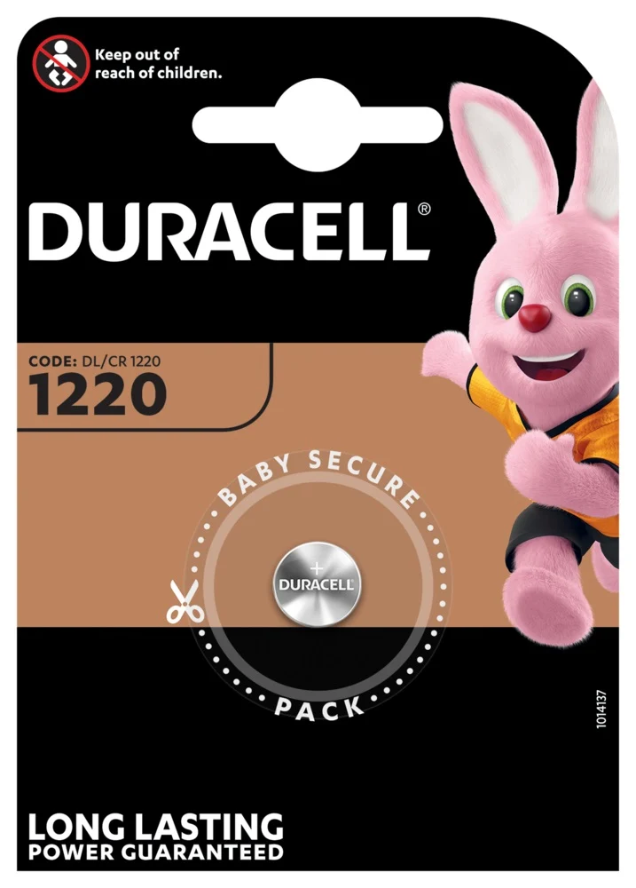 Duracell Lithium Batterie 1220 - 3V - DL1220 / CR1220
