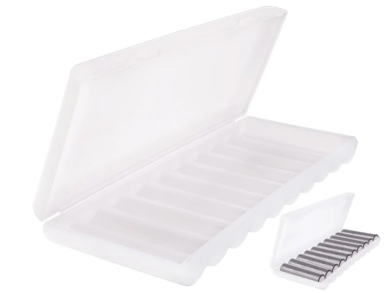Efest Aufbewahrungsbox für 10x 18650 bis max. 67,0 mm lange Li-Ion-Akkus