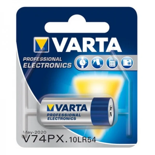 AccuCell 30x11,7x11,7mm Batterie passend für Varta V74PX Alkaline Batterie, 10LR54, 4074, MN154, 504, 220, KA