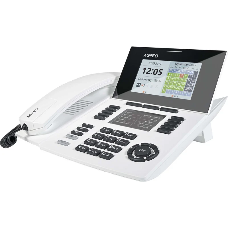 AGFEO SENSfon ST 56 IP IP-Systemtelefon Reinweiß