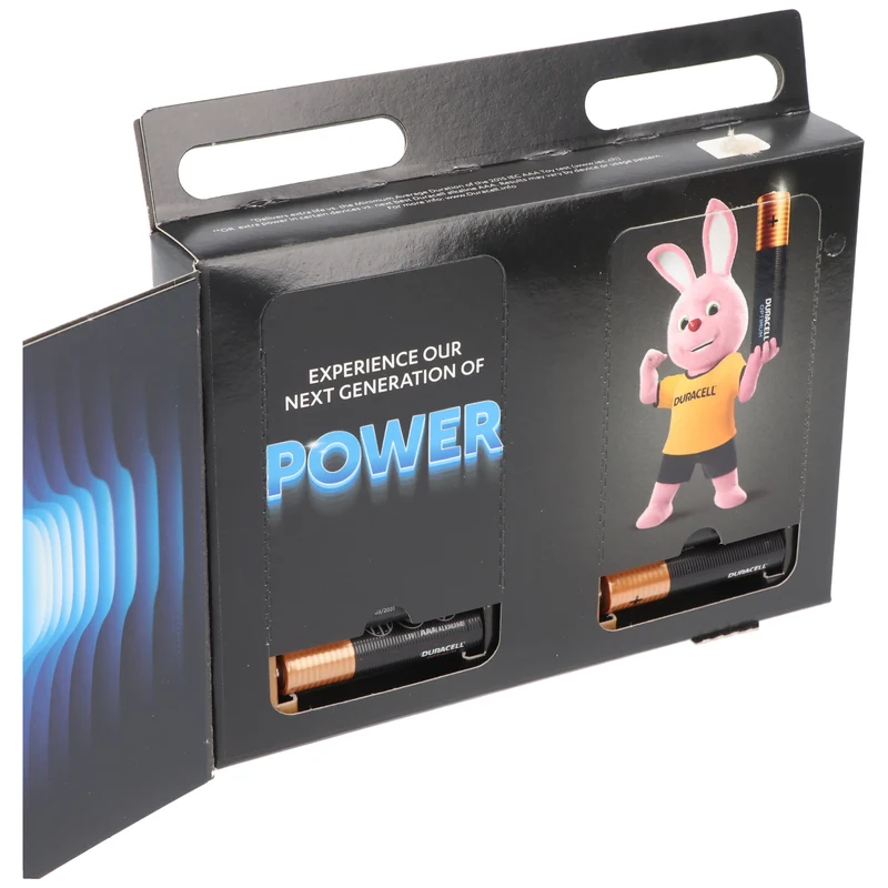 Duracell Optimum AAA Mignon Batterien, 1.5V LR03 MX2400, 12er-Pack