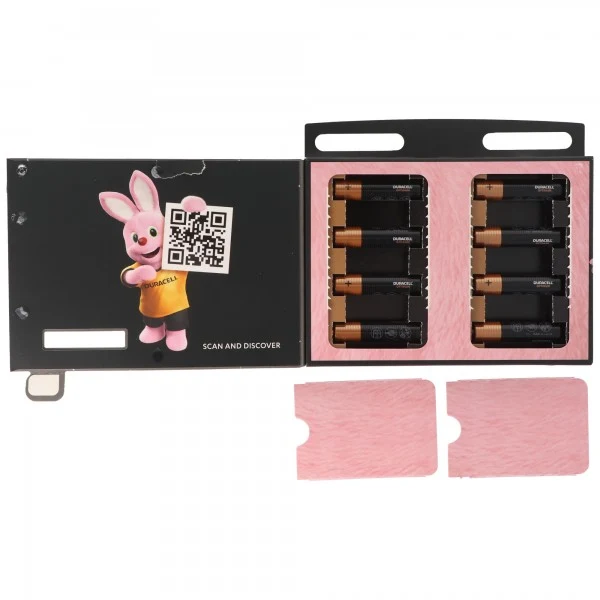 Duracell Optimum AAA Mignon Alkaline-Batterien, 1.5V LR03 MX2400, 8er-Pack