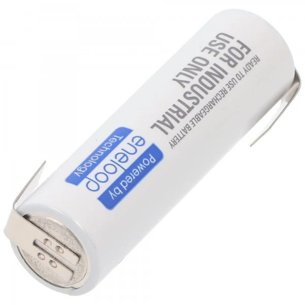 Panasonic eneloop Standard BK-3MCC Mignon AA mit Lötfahne in Z-Form