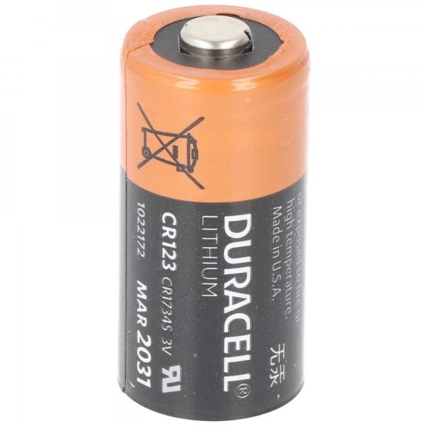 Duracell CR123A Lithium Batterie, 3V, Photobatterie CR123 A, im praktischen 10er Streifen ( 10 St. )