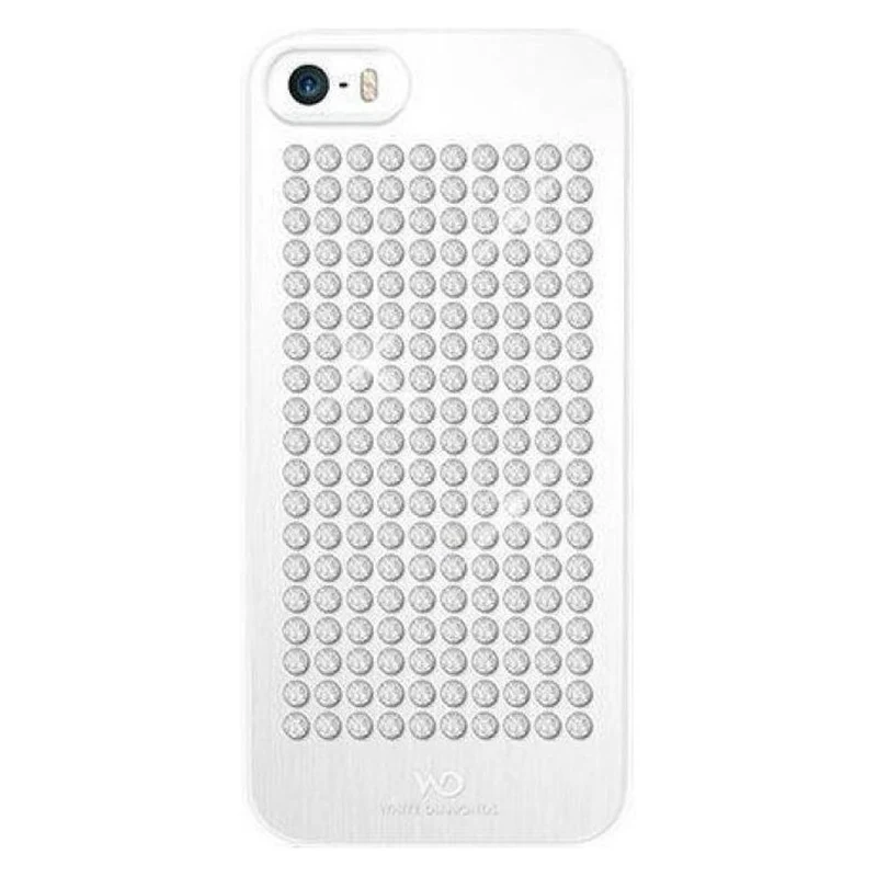 Diamonds Rock Cover für Apple iPhone 5/5s weiß Bulkware
