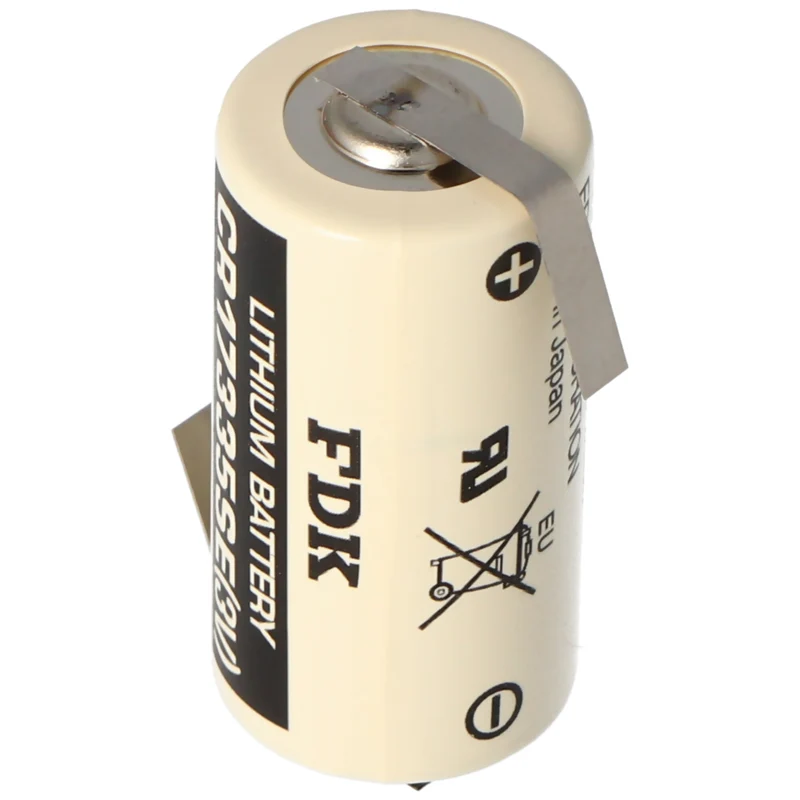 FDK Sanyo CR17335 SE Size 2/3A 3V 1800mAh Lötfahne Z Lithium Batterie