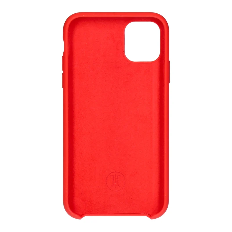 JT Berlin Steglitz Silikon BackCase Rot passend für Apple iPhone 11